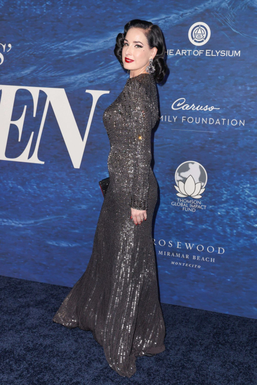 Dita Von Teese Art of Elysium Hwaven Gala Montecito, November 2025 5