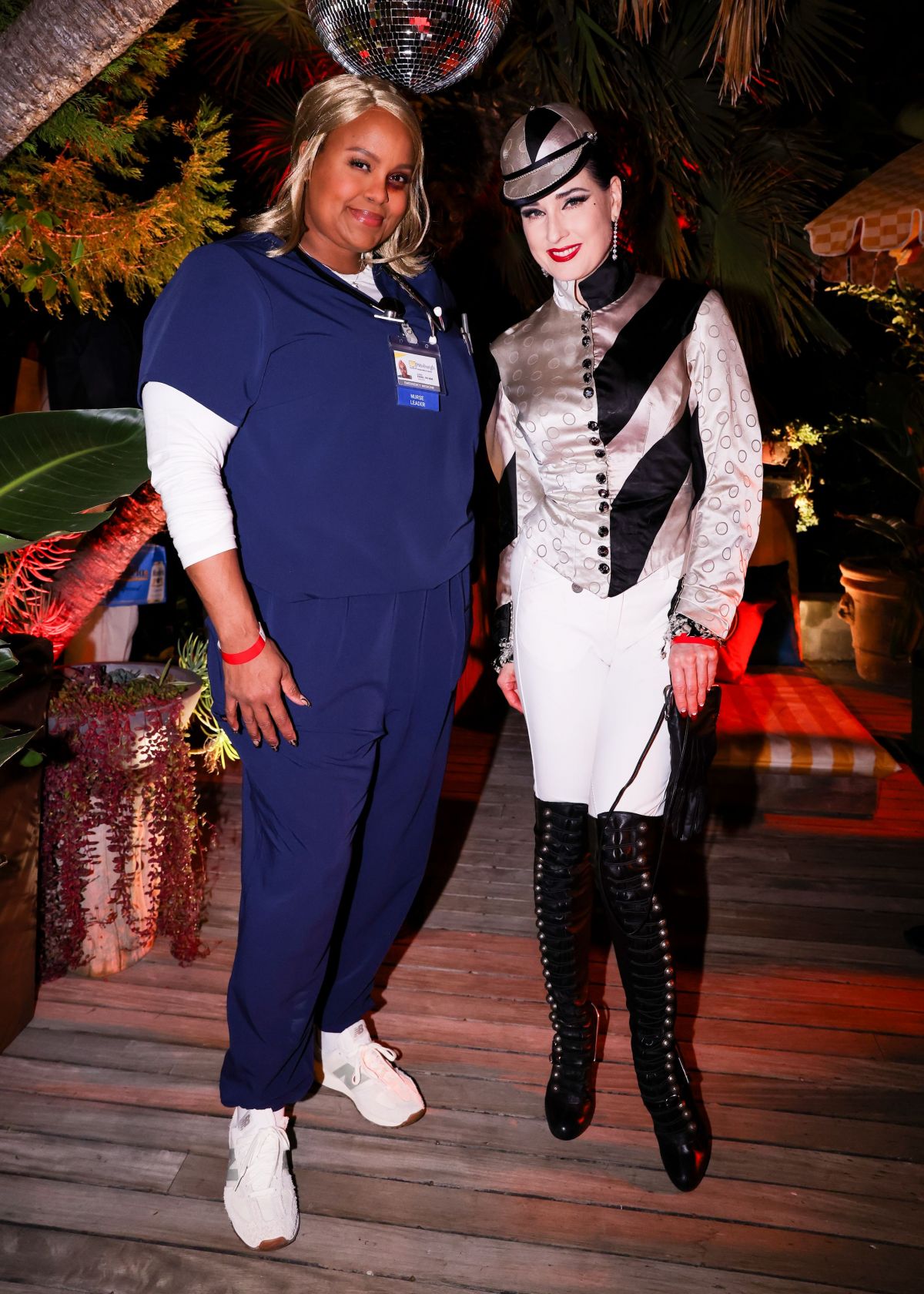 Dita Von Teese Janelle Monae Wondaween Party LA, Oct 2025