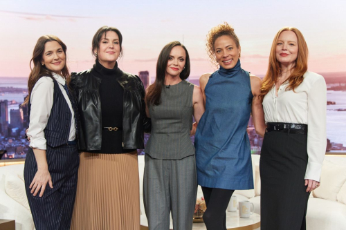 Drew Barrymore Lauren Ambrose and Christina Ricci Show, May 2025 1