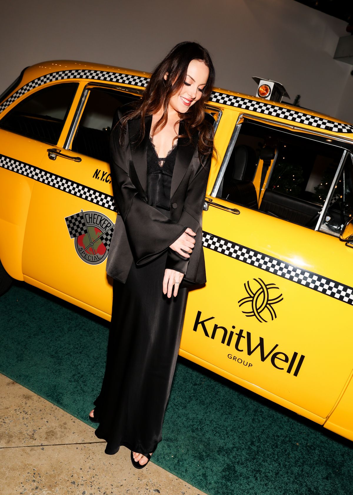 Elizabeth Gillies at Knitwell Holiday House NYC, November 2025