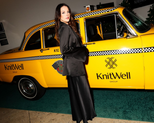 Elizabeth Gillies at Knitwell Holiday House NYC, November 2025 5