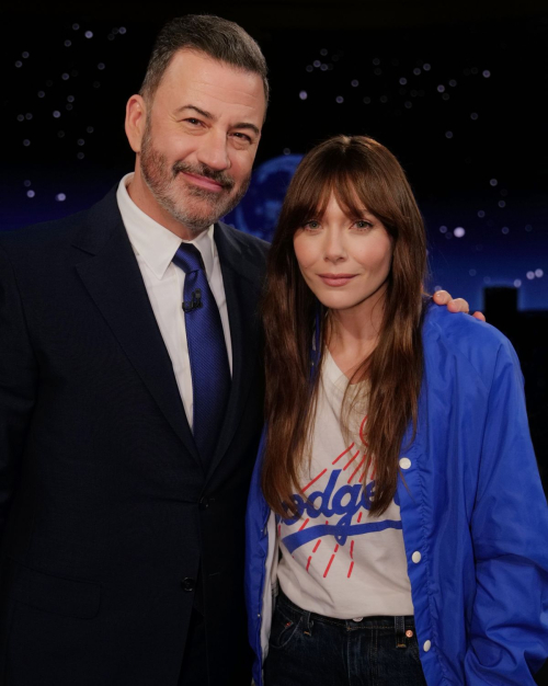 Elizabeth Olsen at Jimmy Kimmel Live Los Angeles, November 2025 1