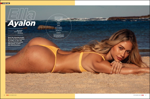 Ella Ayalon FHM Australia Feature, December 2025 1
