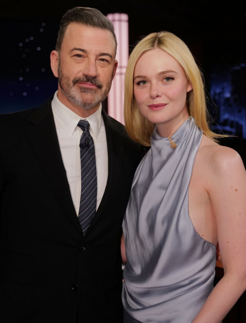 Elle Fanning at Jimmy Kimmel Live, November 2025 2
