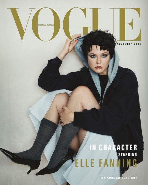 Elle Fanning for Vogue Hong Kong Magazine, Nov 2025 10