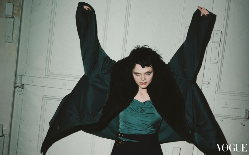 Elle Fanning for Vogue Hong Kong Magazine, Nov 2025 1