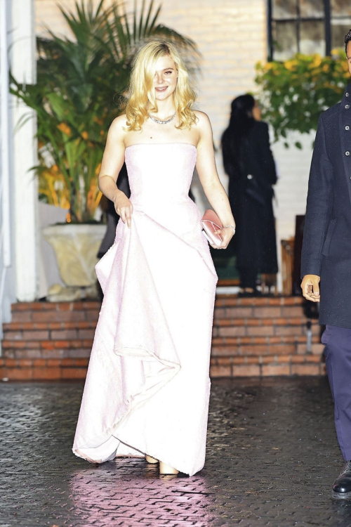 Elle Fanning Governors Awards Afterparty, November 2025