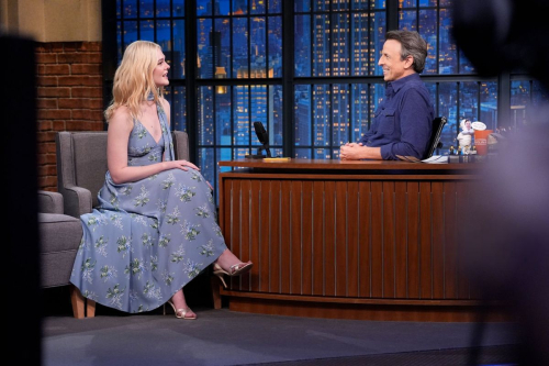 Elle Fanning Late Night with Seth Meyers, November 2025 2