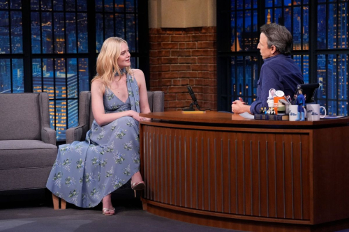 Elle Fanning Late Night with Seth Meyers, November 2025 3