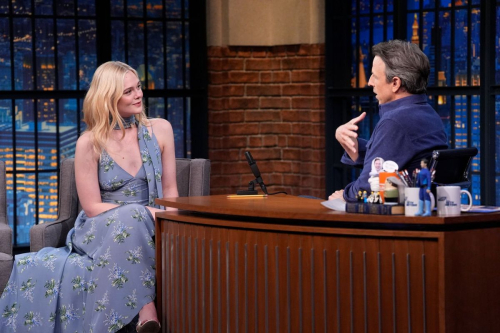 Elle Fanning Late Night with Seth Meyers, November 2025 4