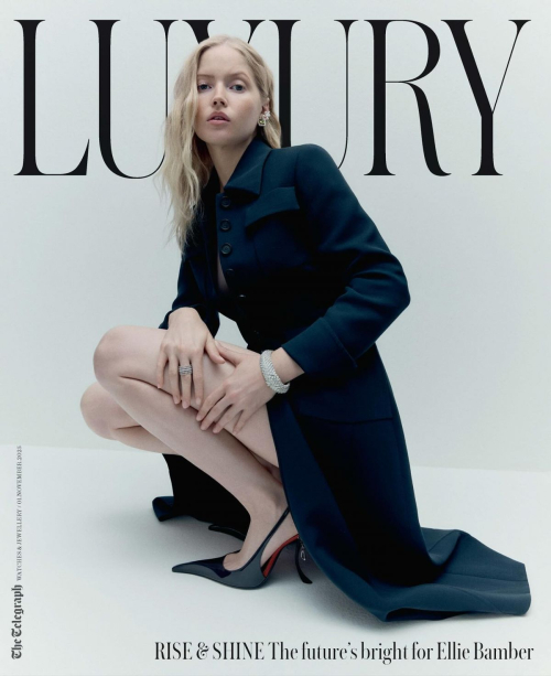 Ellie Bamber for Telegraph Luxury Magazine, Oct 2025