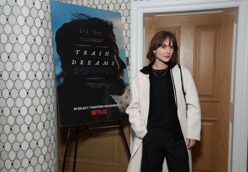 Emilia Jones Train Dreams AMPAS Tastemaker Event New York, November 2025 1