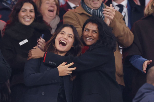 Emma Raducanu Quilter Nations Rugby England vs New Zealand London, November 2025 2