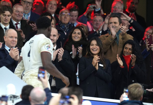 Emma Raducanu Quilter Nations Rugby England vs New Zealand London, November 2025 3