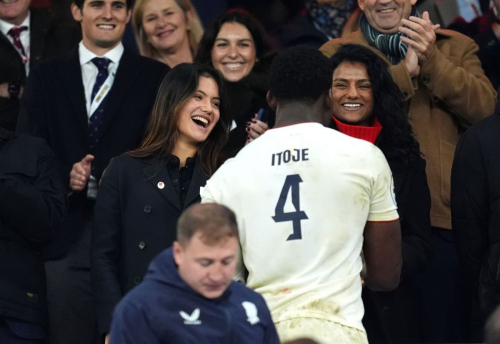 Emma Raducanu Quilter Nations Rugby England vs New Zealand London, November 2025 4