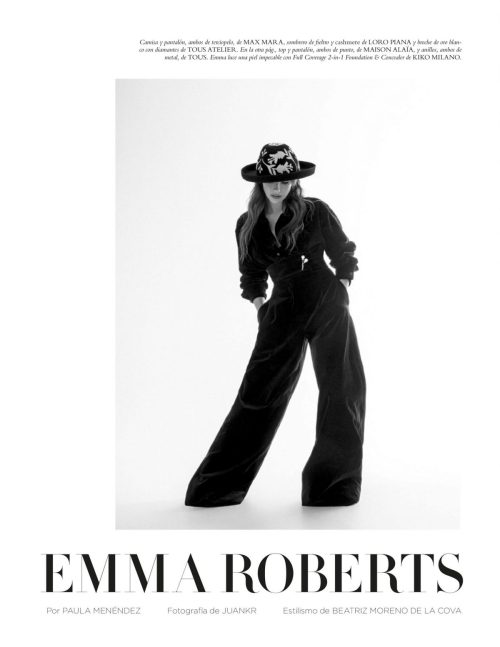 Emma Roberts in Harpers Bazaar Spain, December 2025 9