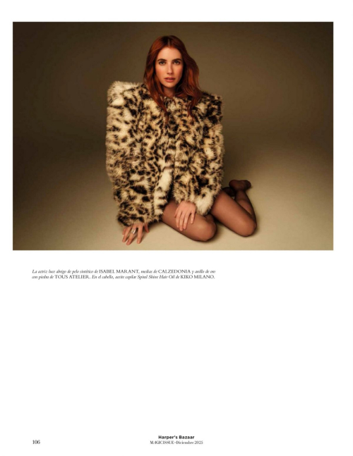 Emma Roberts in Harpers Bazaar Spain, December 2025 5