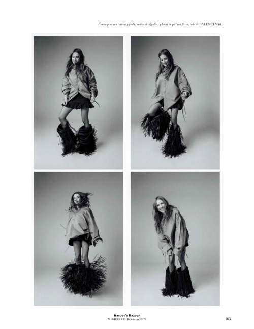 Emma Roberts in Harpers Bazaar Spain, December 2025 7