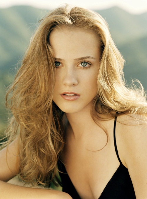 Evan Rachel Wood graceful for Allure, 2003 4