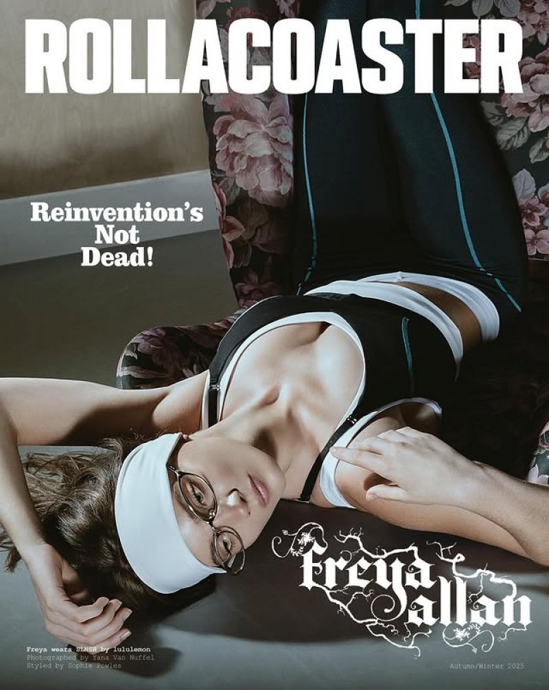 Freya Allan Cover of Rollacoaster Magazine, Autumn/Winter 2025