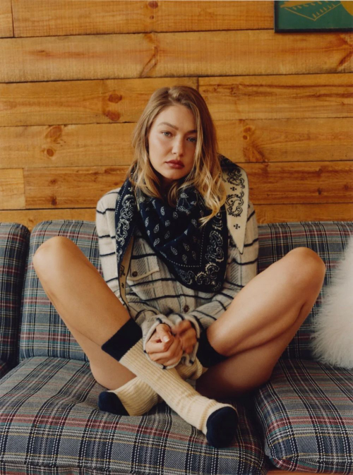 Gigi Hadid for Guest In Residence Campaign, Winter 2025 2