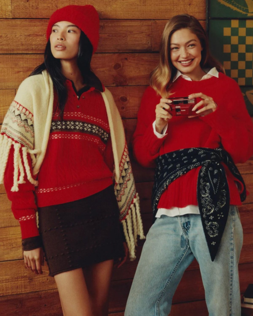 Gigi Hadid for Guest In Residence Campaign, Winter 2025 4