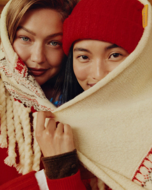 Gigi Hadid for Guest In Residence Campaign, Winter 2025 5