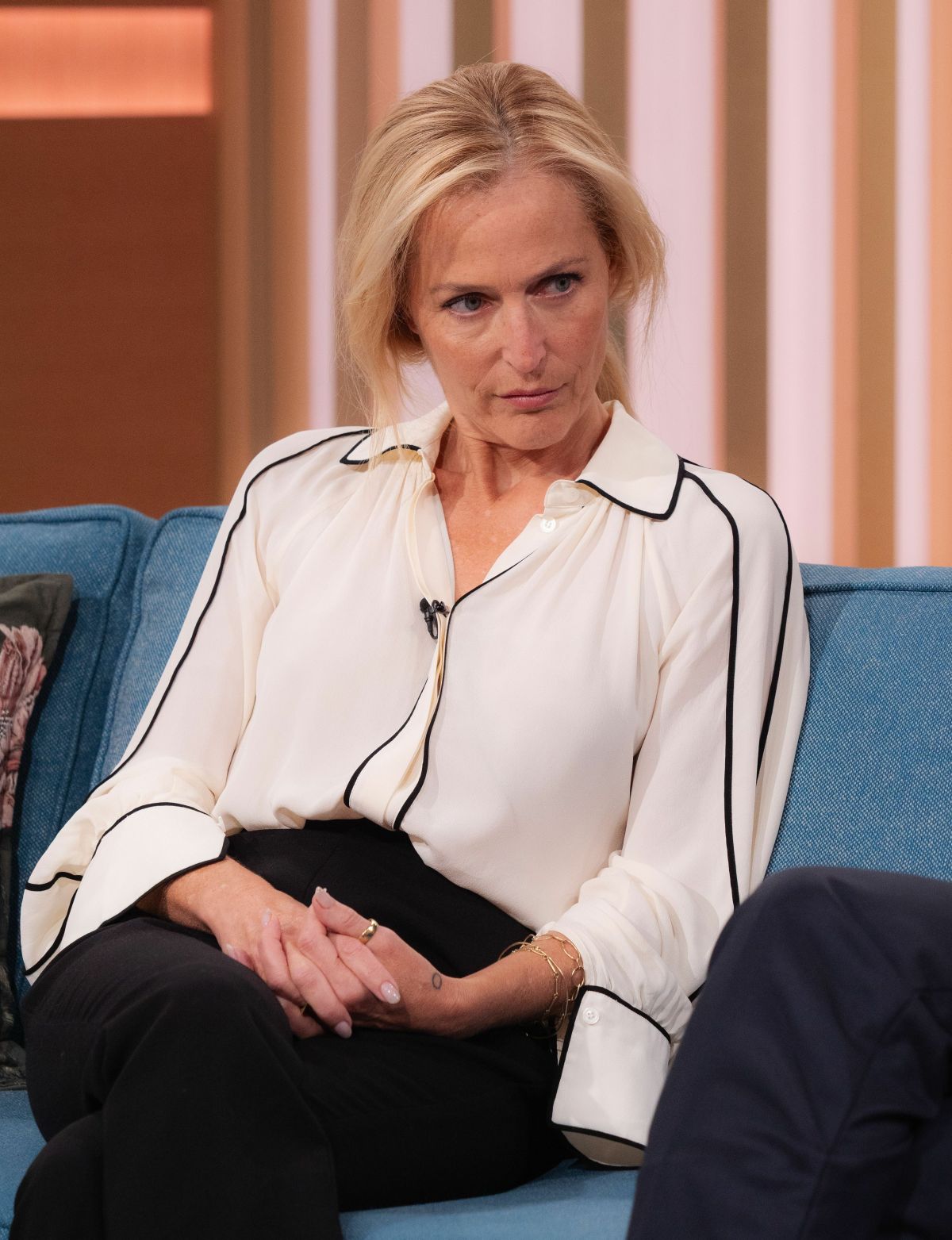 Gillian Anderson at This Morning TV Show London, November 2025