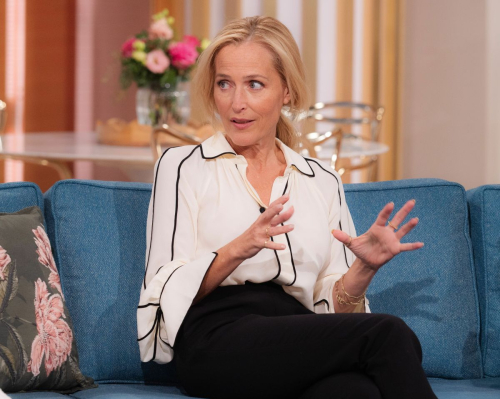 Gillian Anderson at This Morning TV Show London, November 2025 2