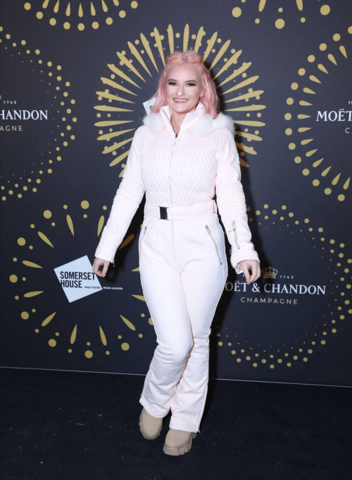 Grace Chatto at Skate Somerset House Moet Chandon Launch, November 2022 1