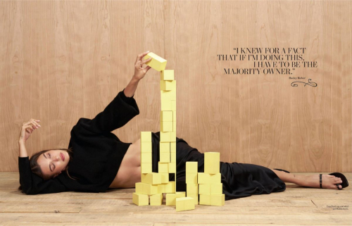 Hailey Bieber in The Wall Street Journal, November 2025 2