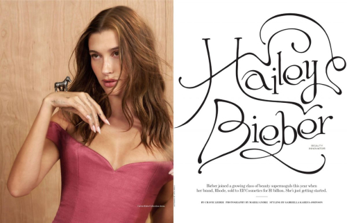 Hailey Bieber in The Wall Street Journal, November 2025 4