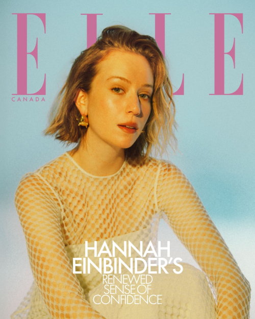 Hannah Einbinder ELLE Canada editorial, May 2024