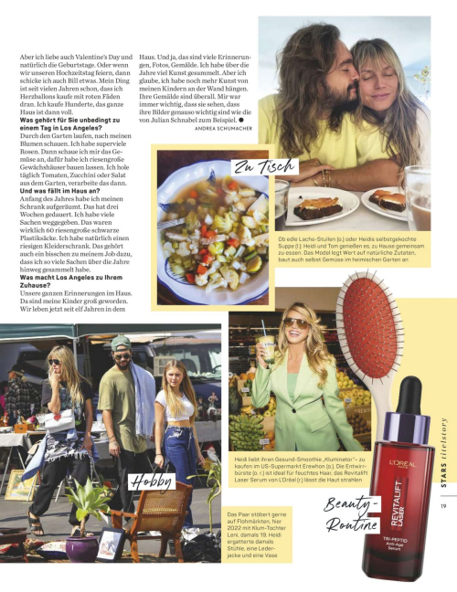 Heidi Klum in Gala Magazine, October 2025 1