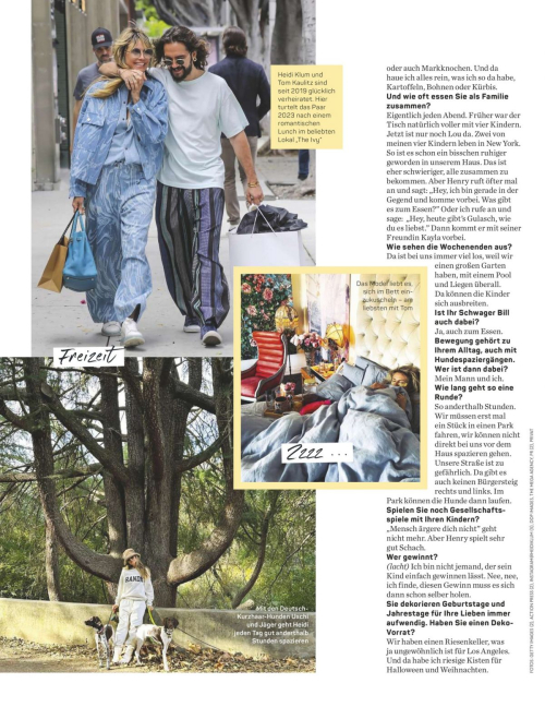 Heidi Klum in Gala Magazine, October 2025 2