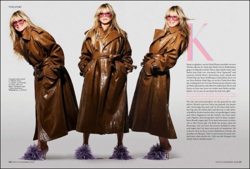 Heidi Klum Instyle Magazine Germany, December 2025 11