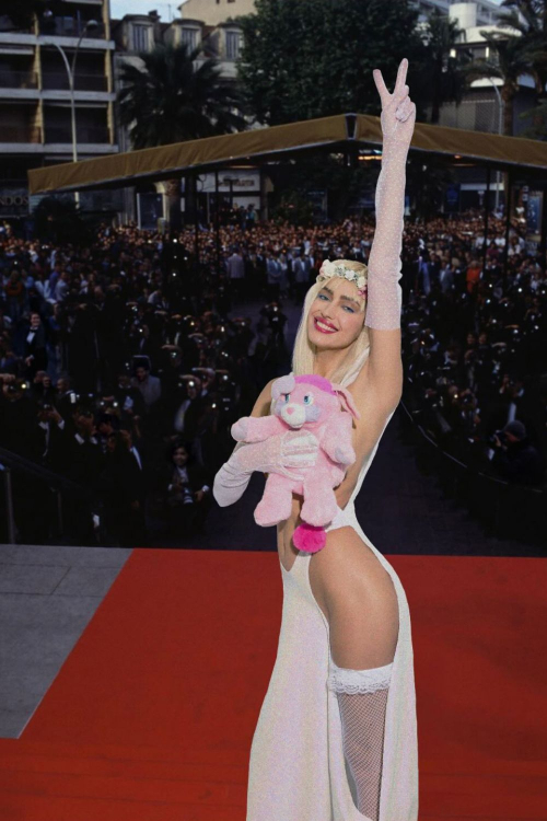 Irina Shayk as Cicciolina for Halloween Look, Oct 2025 9