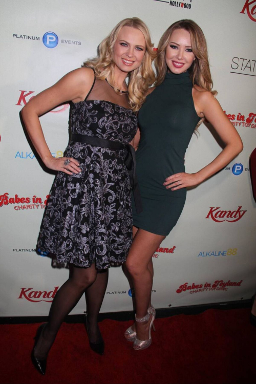Irina Voronina at Babes in Toyland Red Carpet Toy Drive, Dec 2013
