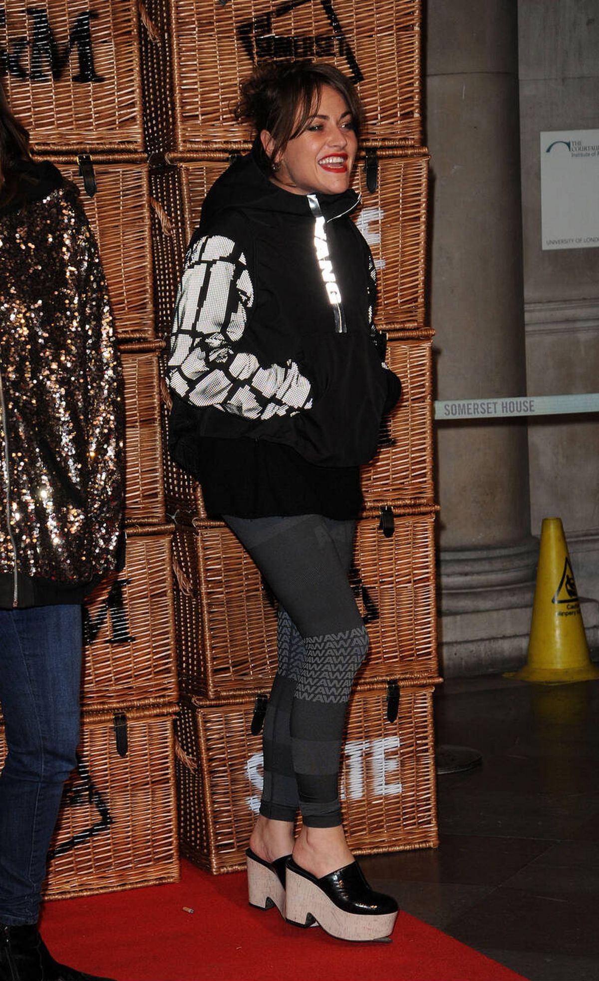 Jaime Winstone at Launch of Skate Somerset House London, November 2014