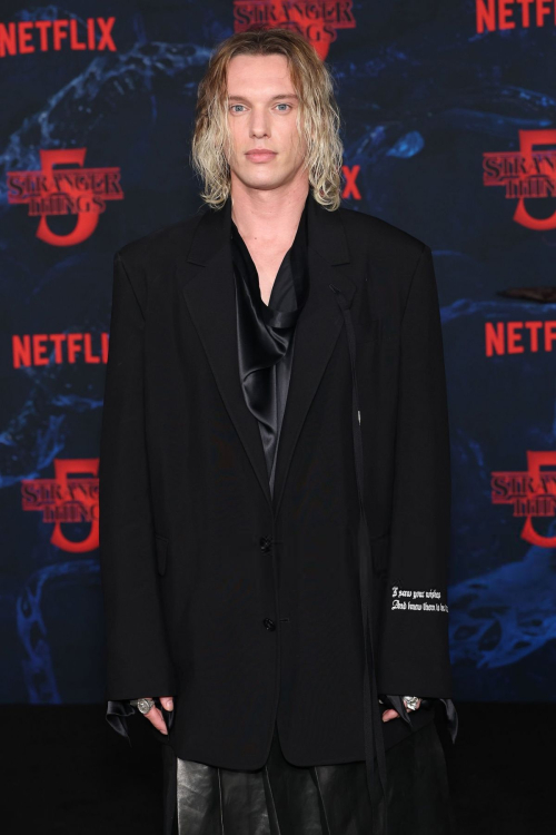 Jamie Campbell Bower Stranger Things Season 5 World Premiere Los Angeles, November 2025 1