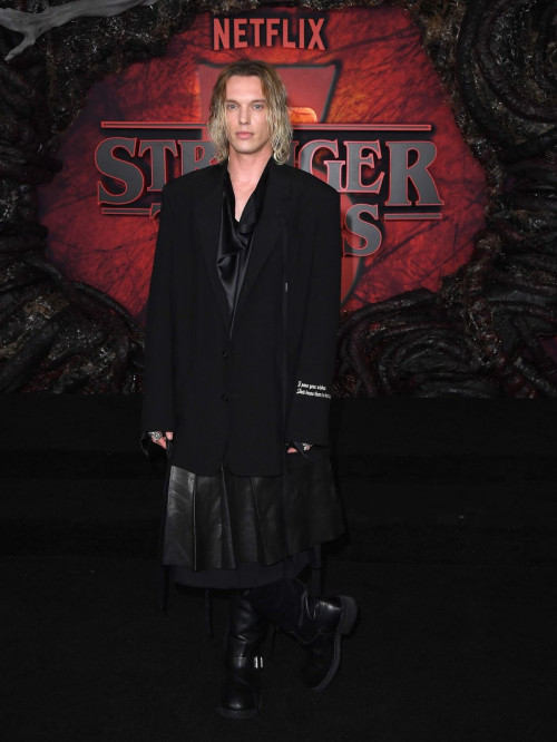 Jamie Campbell Bower Stranger Things Season 5 World Premiere Los Angeles, November 2025 3
