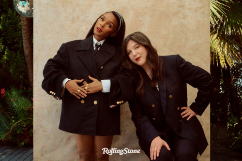 Janelle Monae and Lucy Dacus in Rolling Stone Magazine, October 2025 1