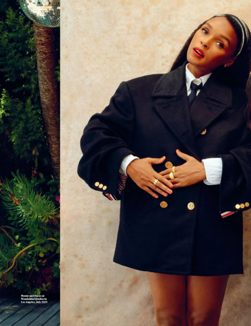 Janelle Monae and Lucy Dacus in Rolling Stone Magazine, October 2025 4