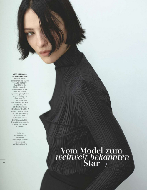 Jeanne Goursaud and Lera Abova in Gala Magazine, October 2025 4