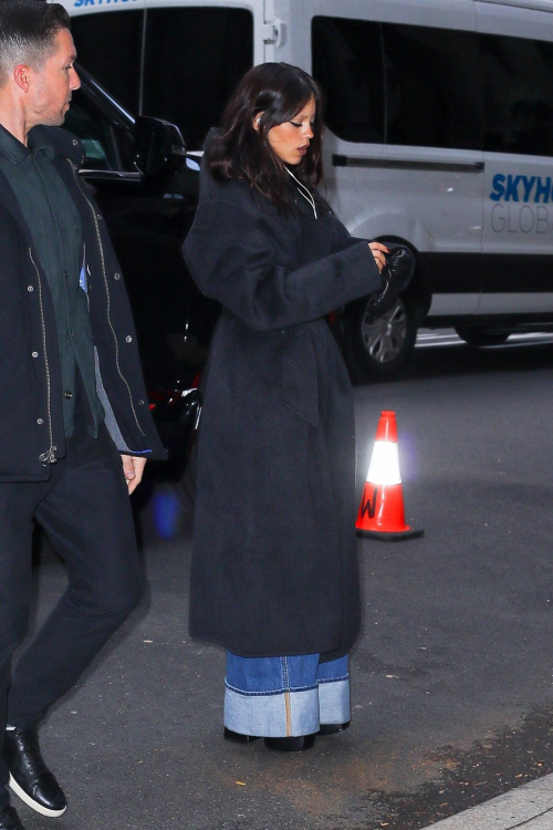 Jenna Ortega Arrives Wednesday SAG Nom Comm Whitby Hotel New York, November 2025 4