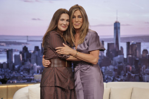 Jennifer Aniston at Drew Barrymore Show, September 2025