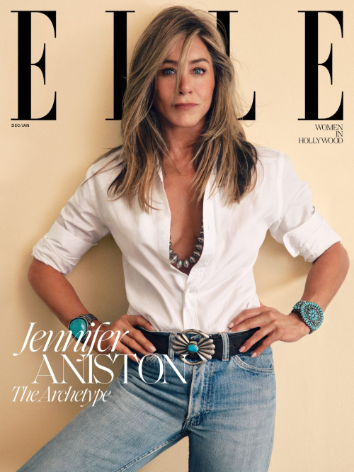Jennifer Aniston Elle USA Women in Hollywood, November 2025