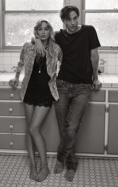 Jennifer Lawrence and Robert Pattinson V Magazine Winter 2025 1