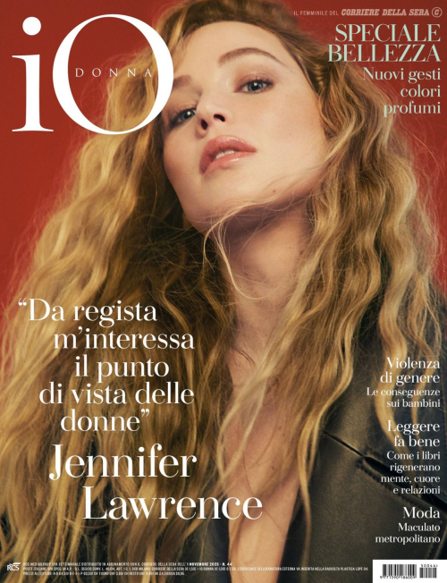 Jennifer Lawrence in Io Donna Magazine, November 2025