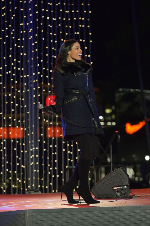 Jordin Sparks at Great Tree Lighting, November 2015 5
